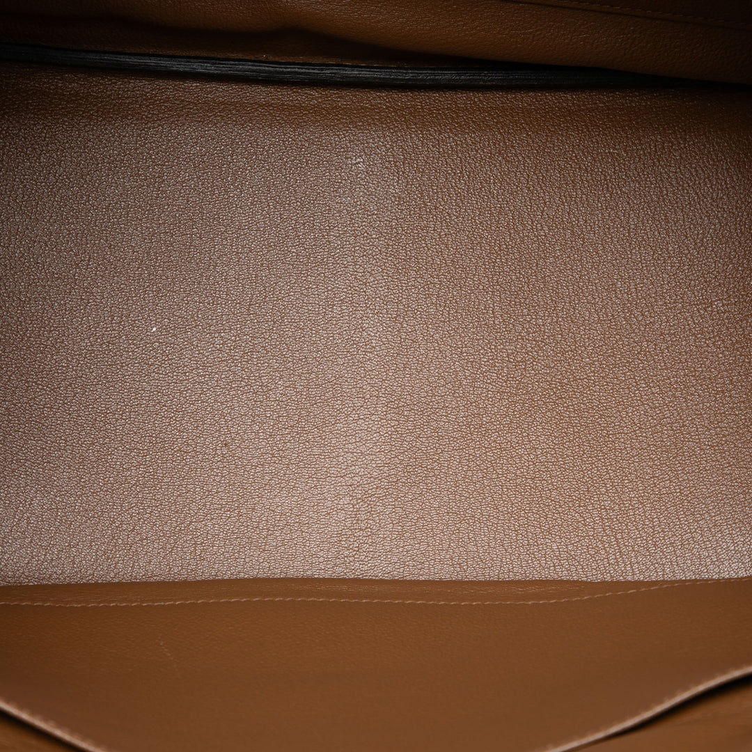 Hermès Birkin Retourne 35 Clémence Marron – vue 4 – GABY PARIS
