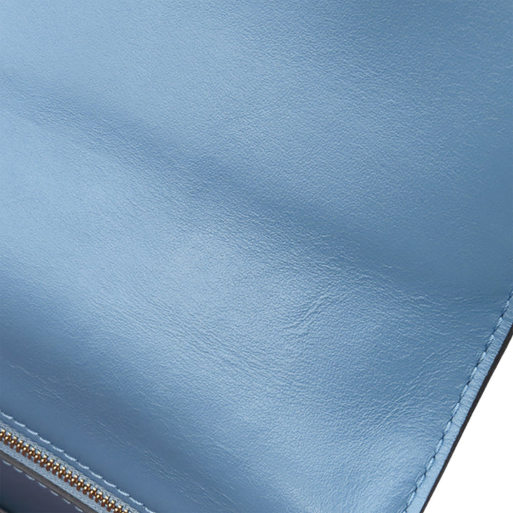 LV Pont 9 Souple MM Cuir de veau Bleu