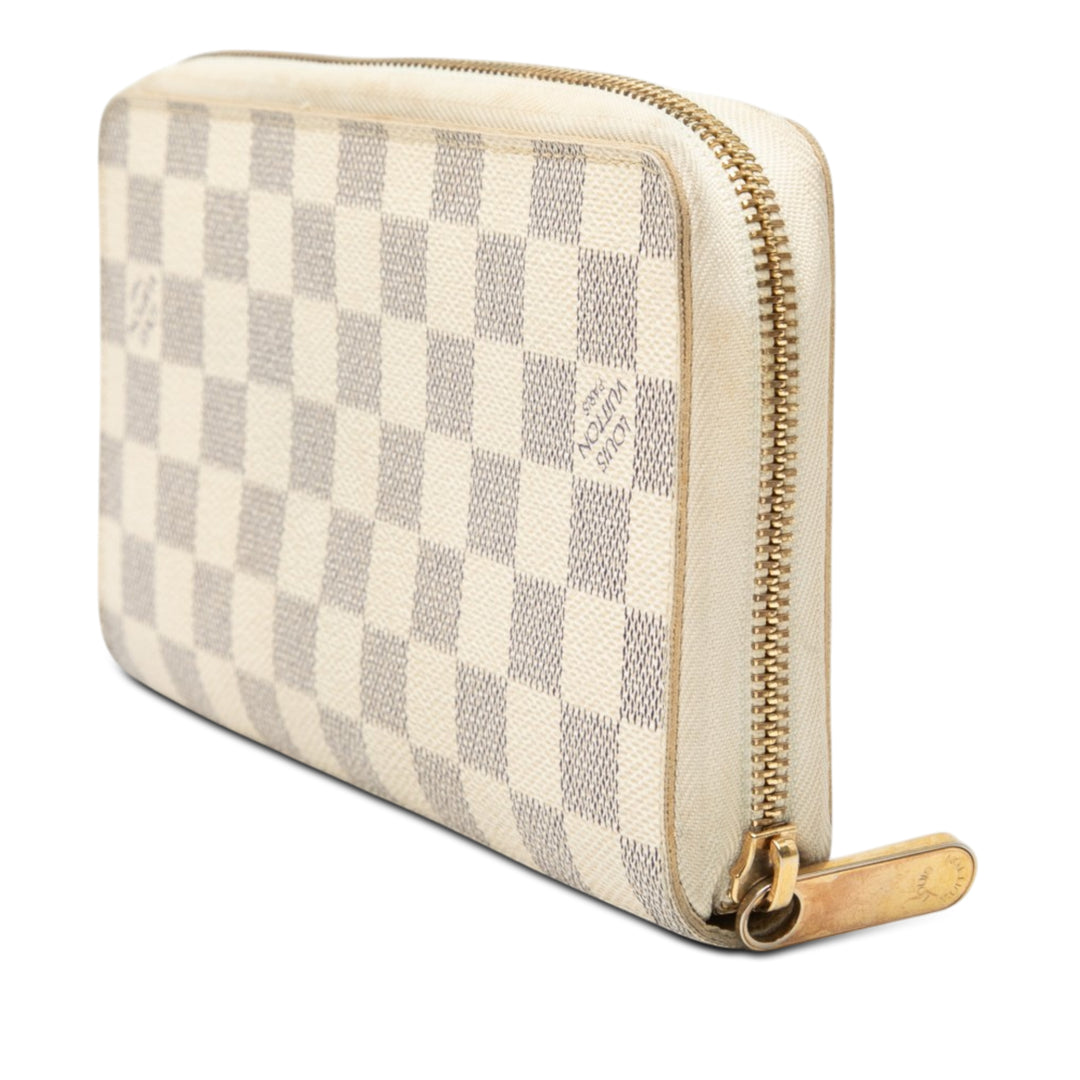 Louis Vuitton Damier Azur Zippy Portefeuille organisateur