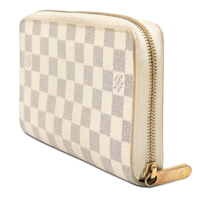 Louis Vuitton Damier Azur Zippy Portefeuille organisateur