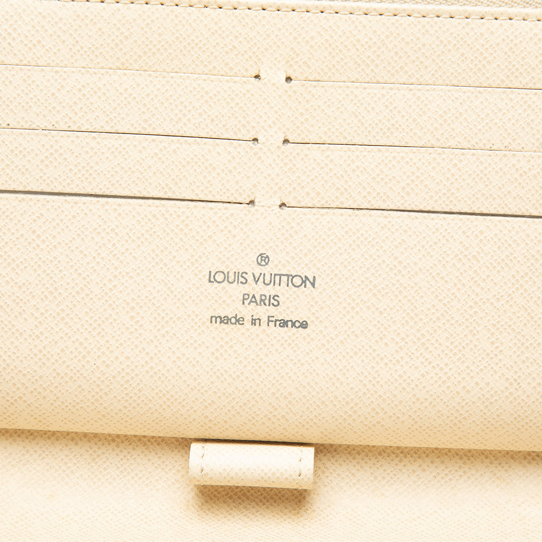 Louis Vuitton Damier Azur Zippy Portefeuille organisateur