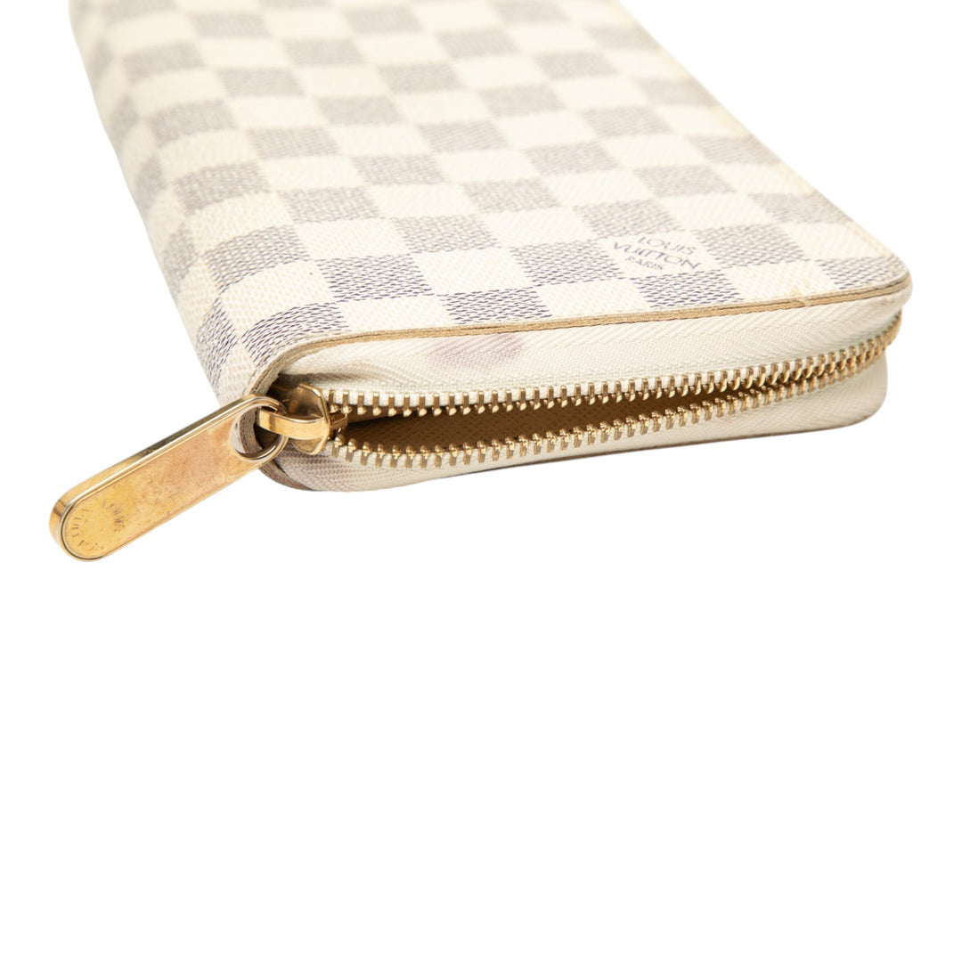 Louis Vuitton Damier Azur Zippy Portefeuille organisateur