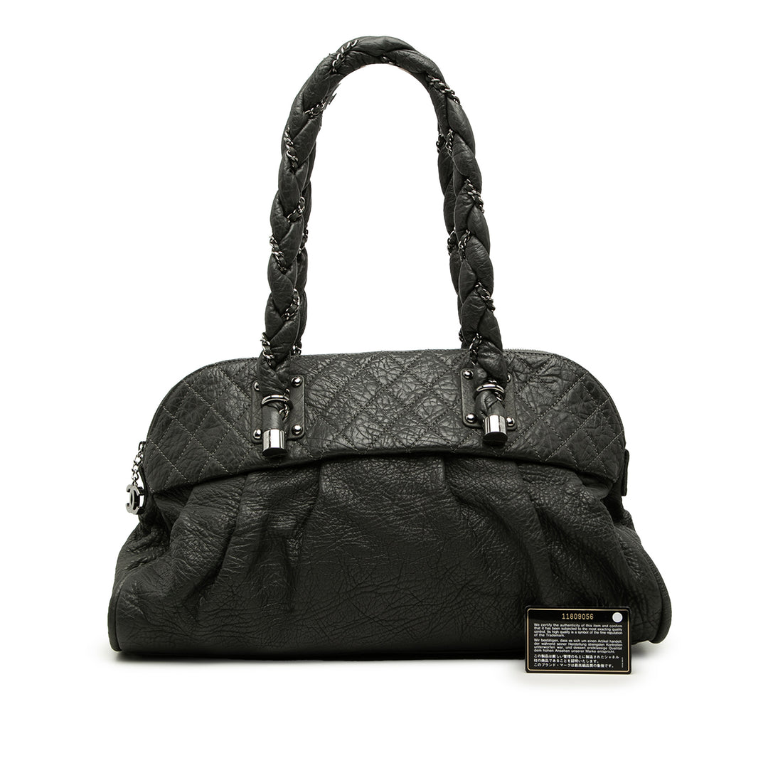 Chanel Cuir de veau Lady Braid Sac bandoulière