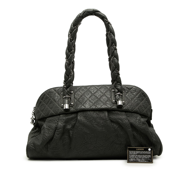 Chanel Cuir de veau Lady Braid Sac bandoulière