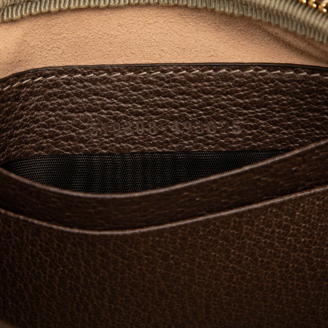Gucci Small GG Supreme Web Ophidia Sac ceinture
