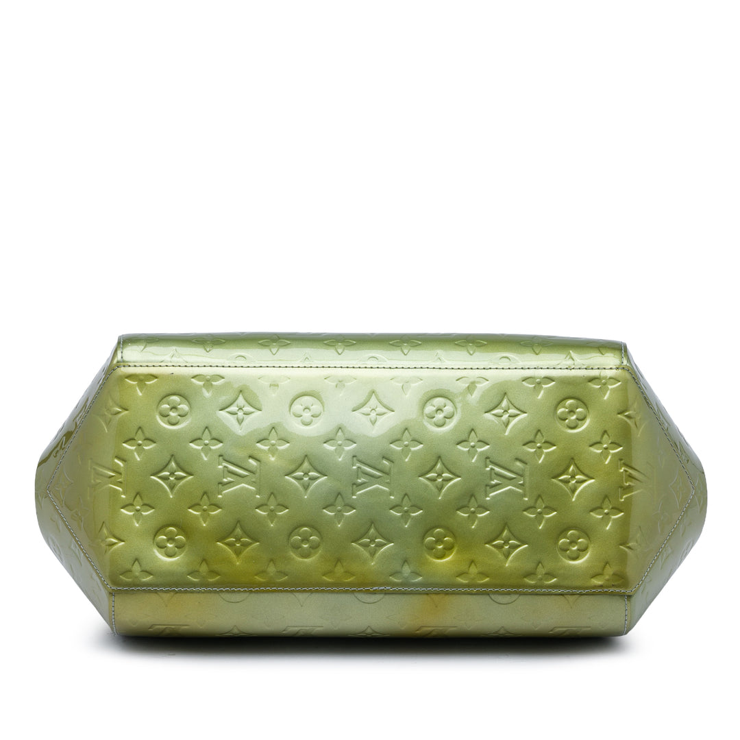 Louis Vuitton Sherwood PM Cuir verni Monogram Vert