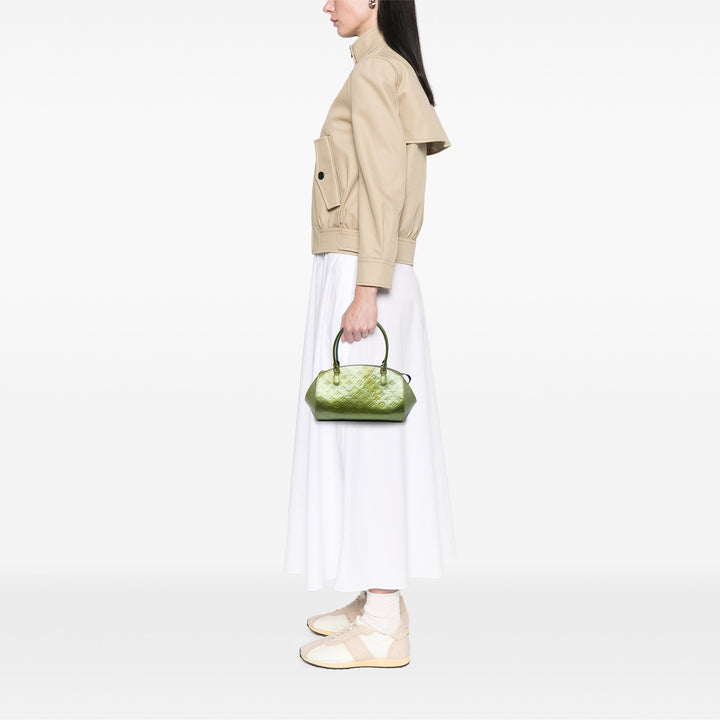 Louis Vuitton Sherwood PM Cuir verni Monogram Vert