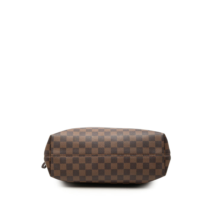 Louis Vuitton Sac porté épaule Graceful Damier Ébène PM Marron – vue 3 – GABY PARIS