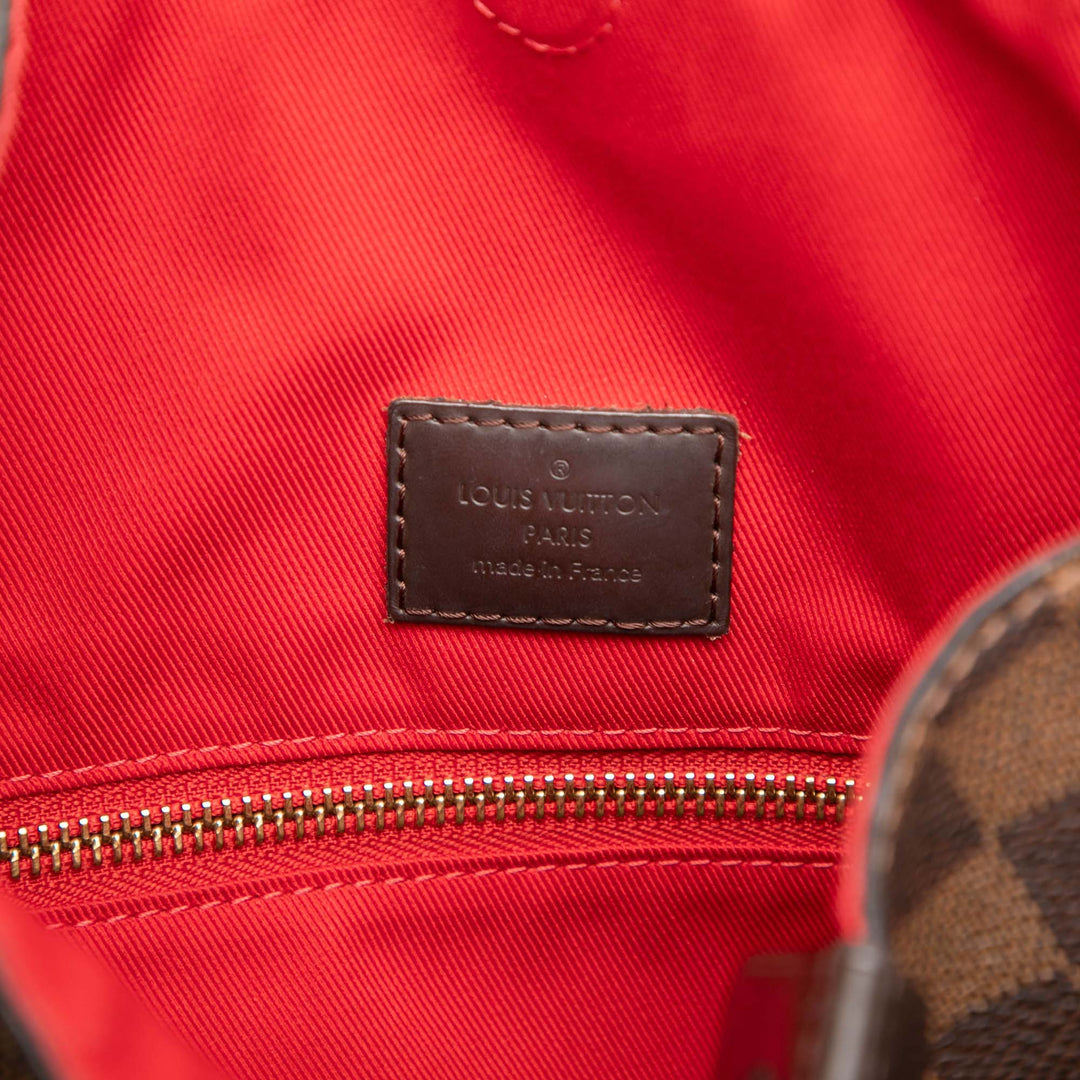 Louis Vuitton Sac porté épaule Graceful Damier Ébène PM Marron – vue 5 – GABY PARIS