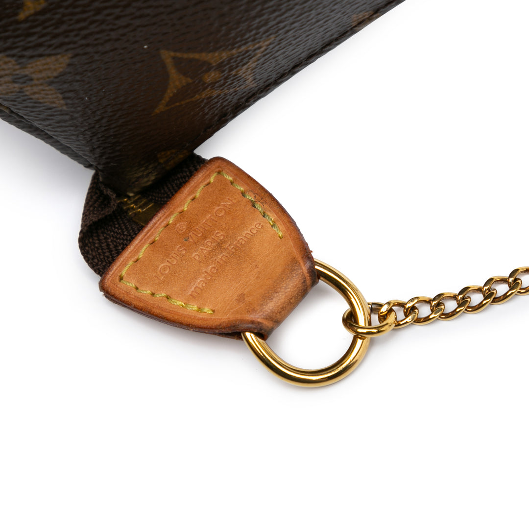 Monogram Mini Pochette Accessoires Brown - Gaby Paris