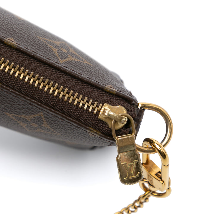 Monogram Mini Pochette Accessoires Brown - Gaby Paris