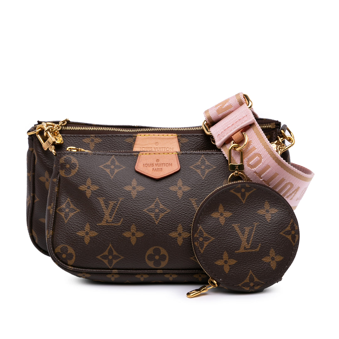 Monogram Multi Pochette Accessoires Brown - Gaby Paris