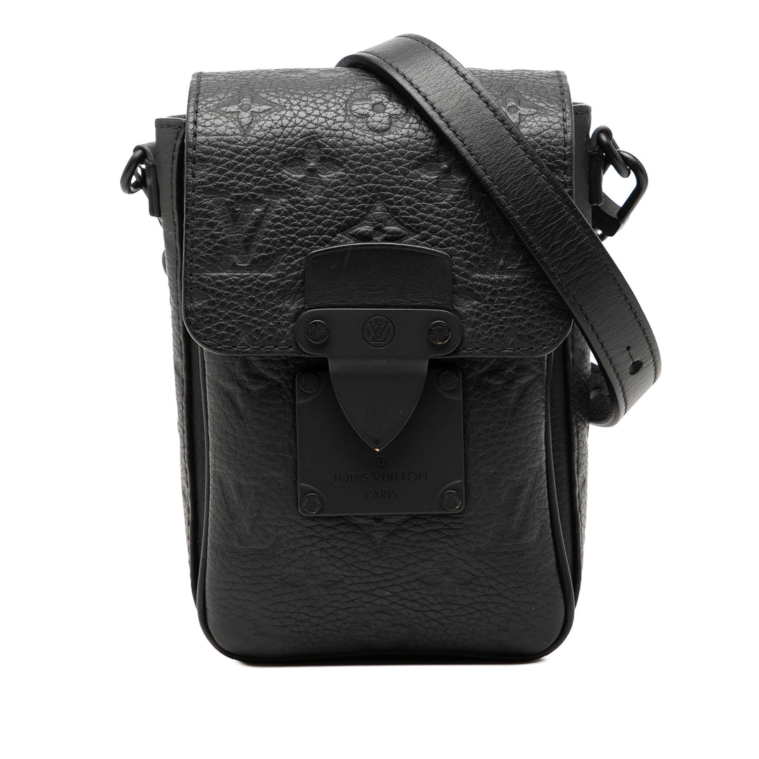 Louis Vuitton Monogram Taurillon Vertical Trunk Wearable Portefeuille