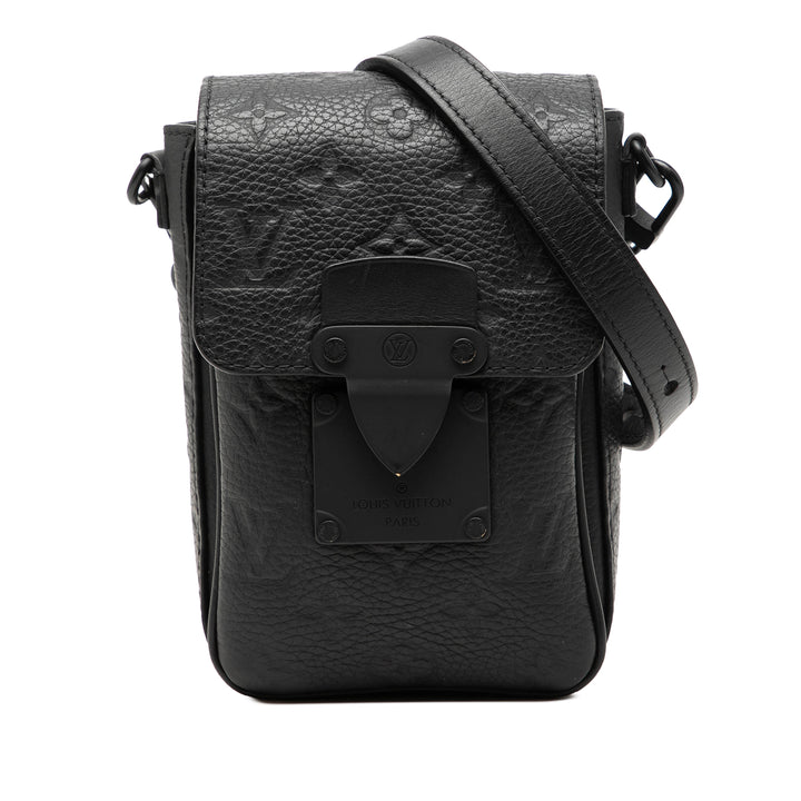Louis Vuitton Monogram Taurillon Vertical Trunk Wearable Portefeuille