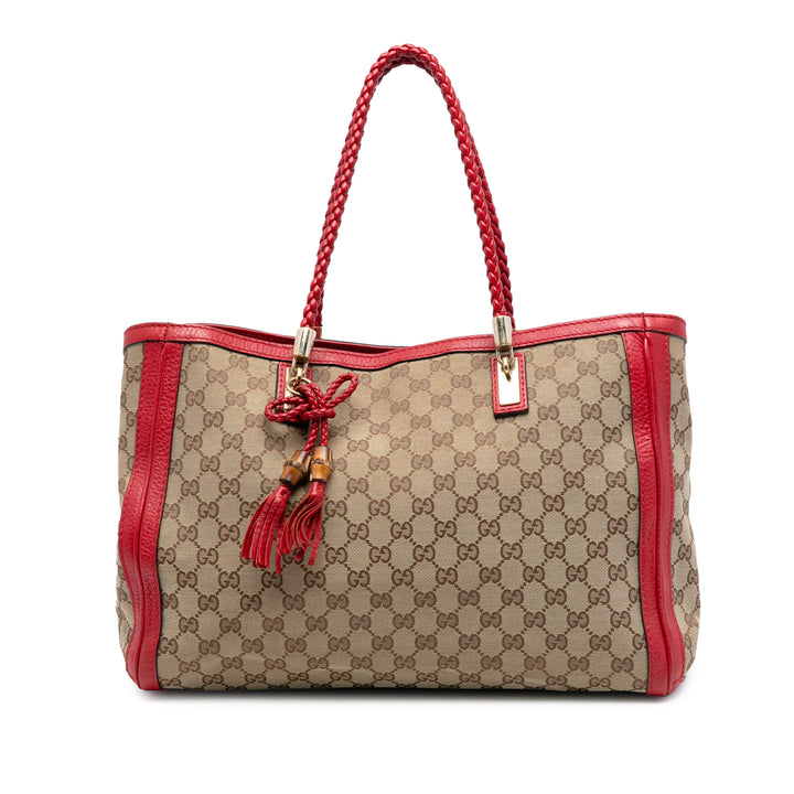 Gucci Medium GG Toile Bella Cabas