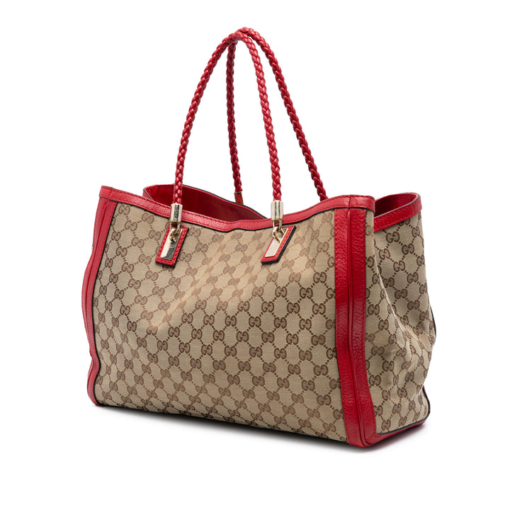 Gucci Medium GG Toile Bella Cabas