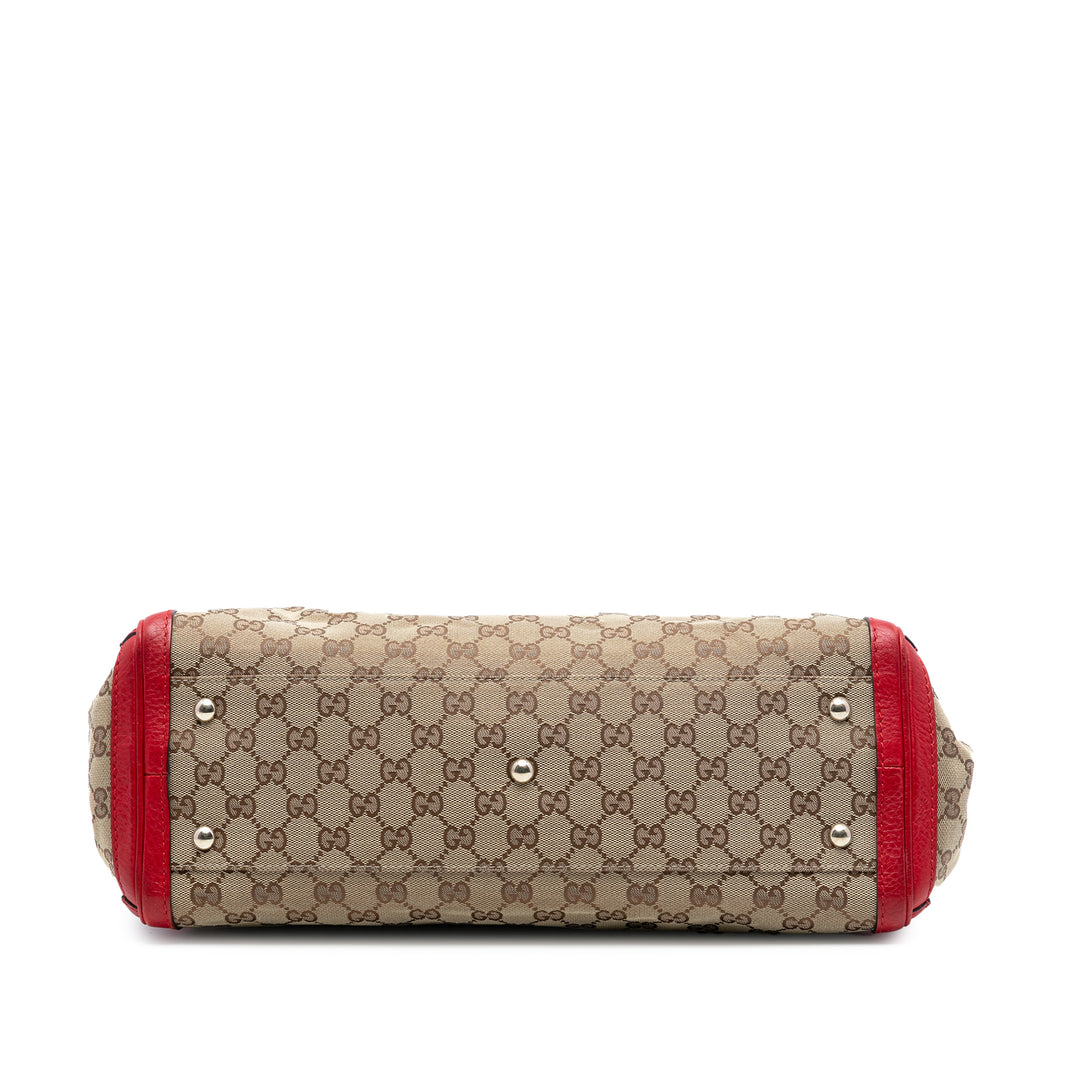 Gucci Medium GG Toile Bella Cabas