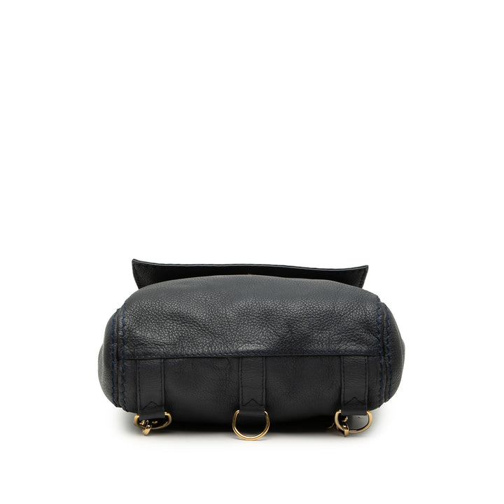 Saint Laurent embossé Cuir Sac à dos