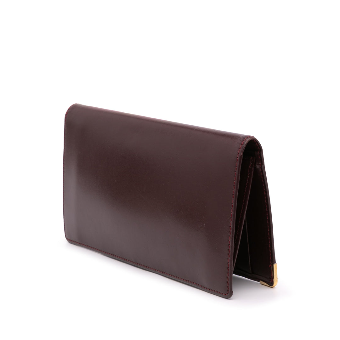 Leather Must De Cartier Wallet Red - Gaby Paris