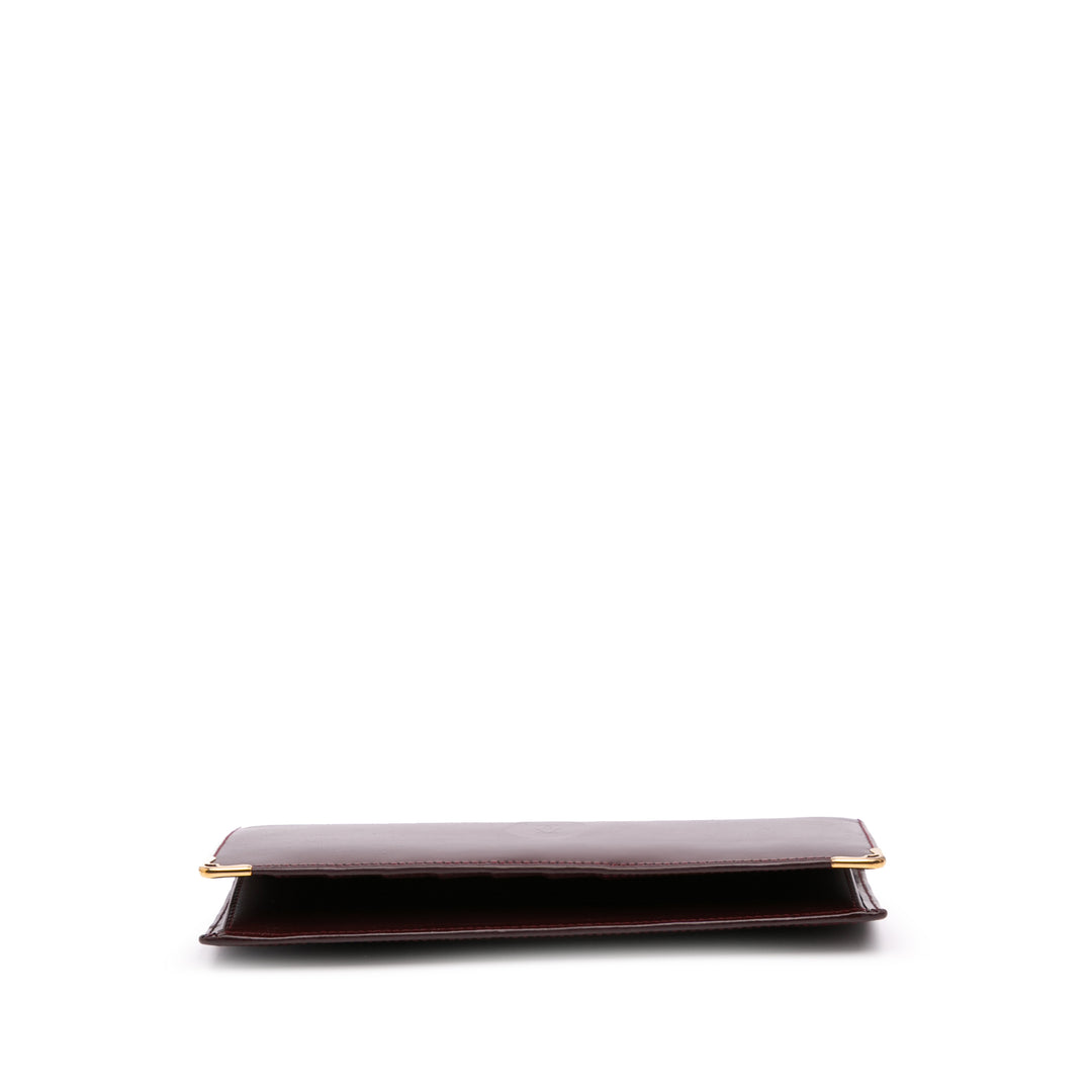 Leather Must De Cartier Wallet Red - Gaby Paris