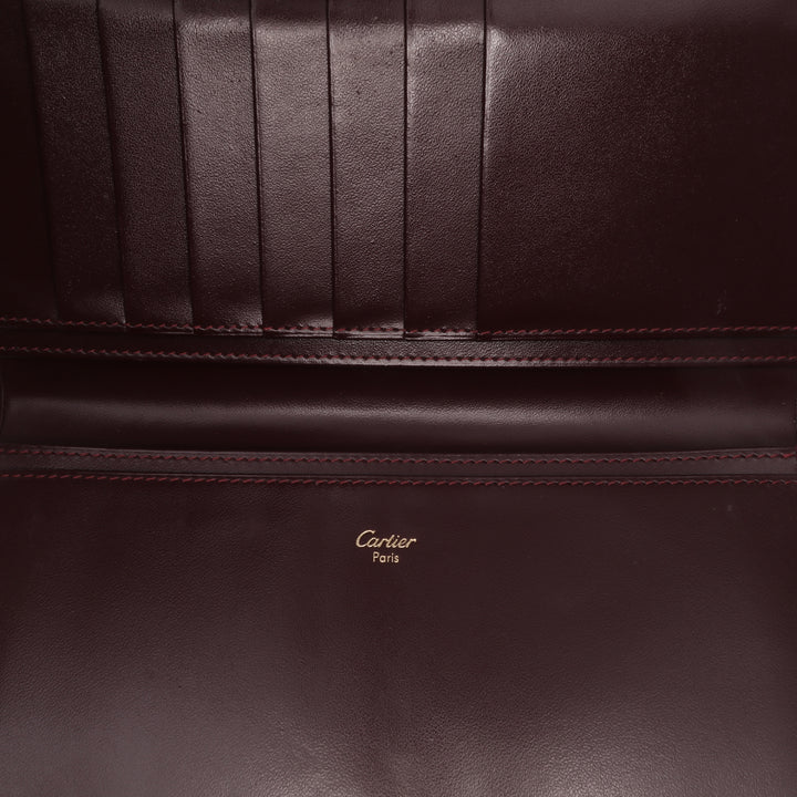 Leather Must De Cartier Wallet Red - Gaby Paris