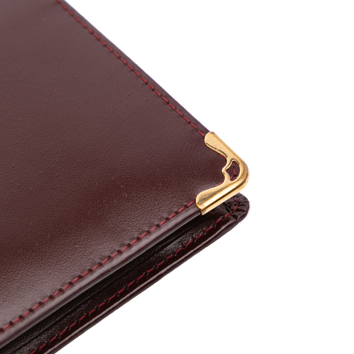 Leather Must De Cartier Wallet Red - Gaby Paris