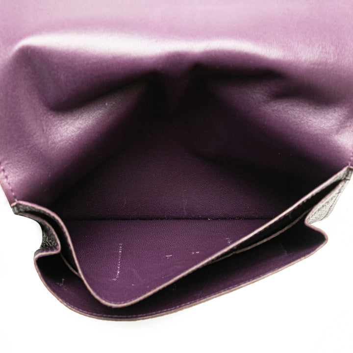 Togo Dogon Wallet GM Purple - Gaby Paris