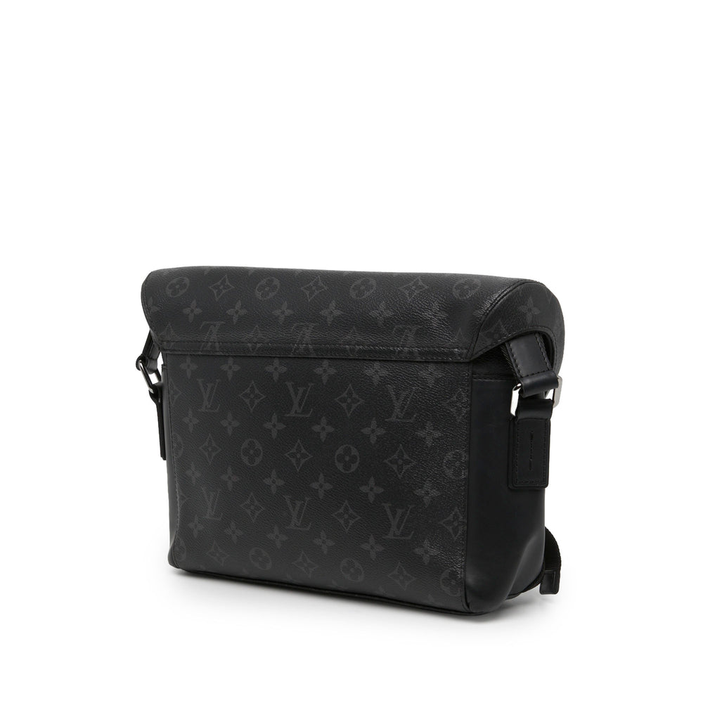 Louis Vuitton Sac bandoulière Voyager Monogram Eclipse PM Noir – vue 2 – GABY PARIS