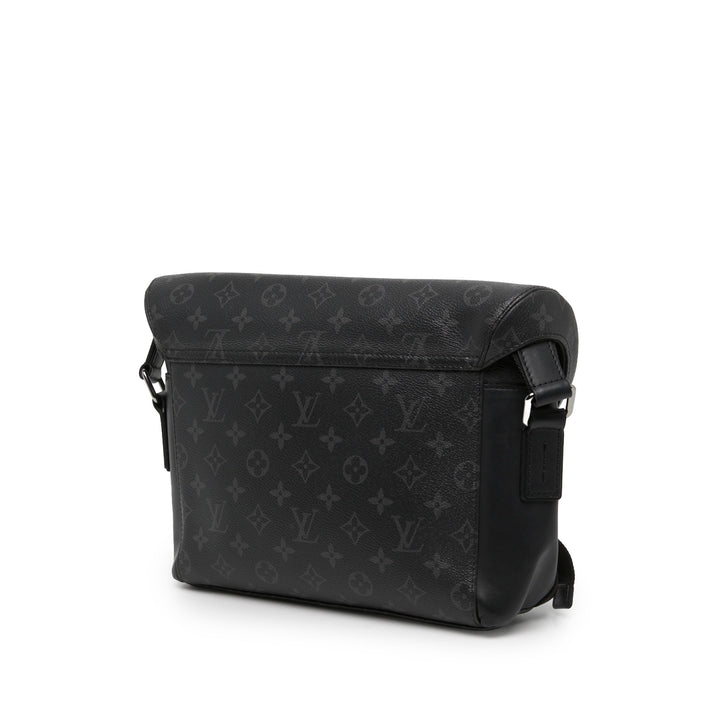 Louis Vuitton Sac bandoulière Voyager Monogram Eclipse PM Noir – vue 2 – GABY PARIS