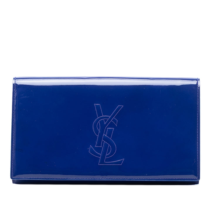 Saint Laurent Cuir verni Belle Du Jour Pochette