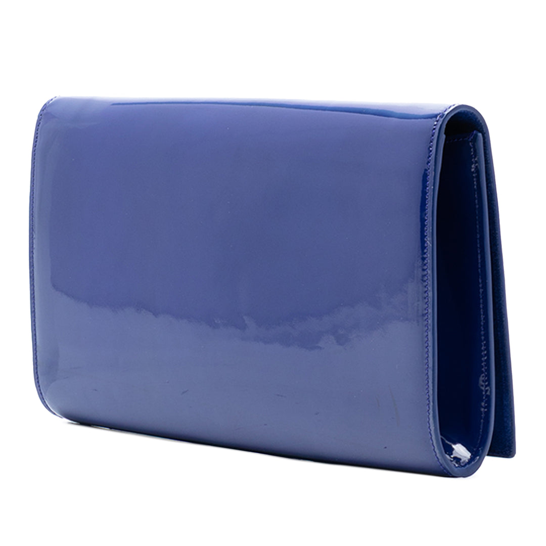 Saint Laurent Cuir verni Belle Du Jour Pochette