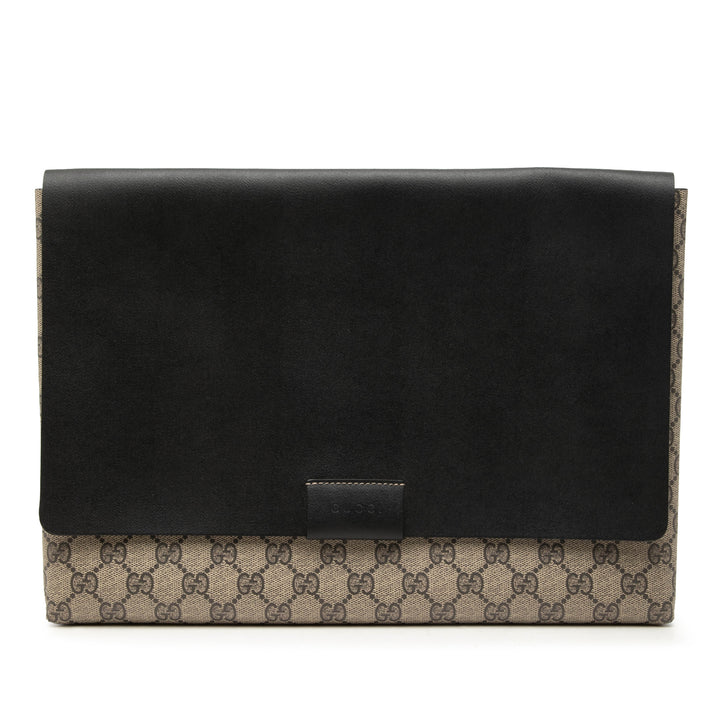 Gucci Pochette Grand Toile GG Supreme