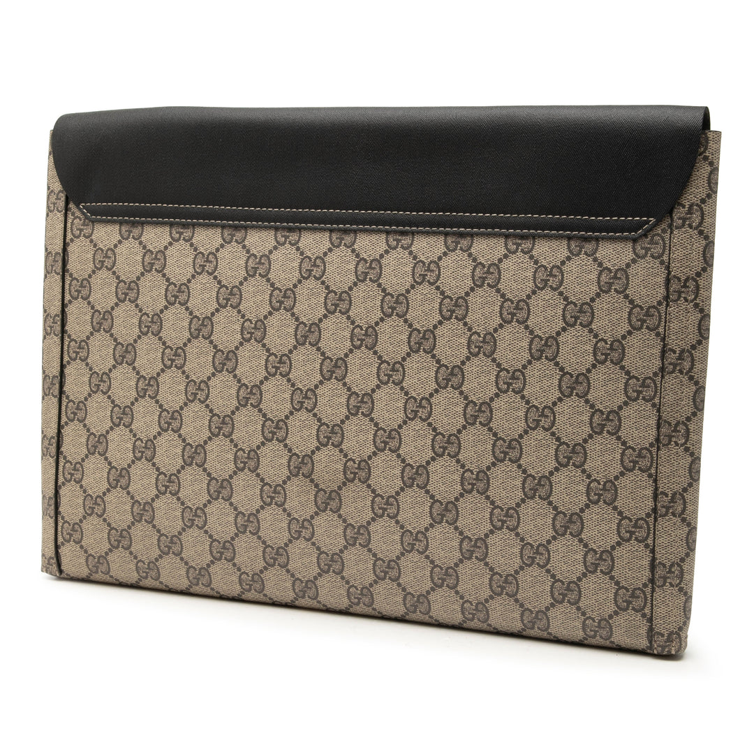 Gucci Pochette Grand Toile GG Supreme