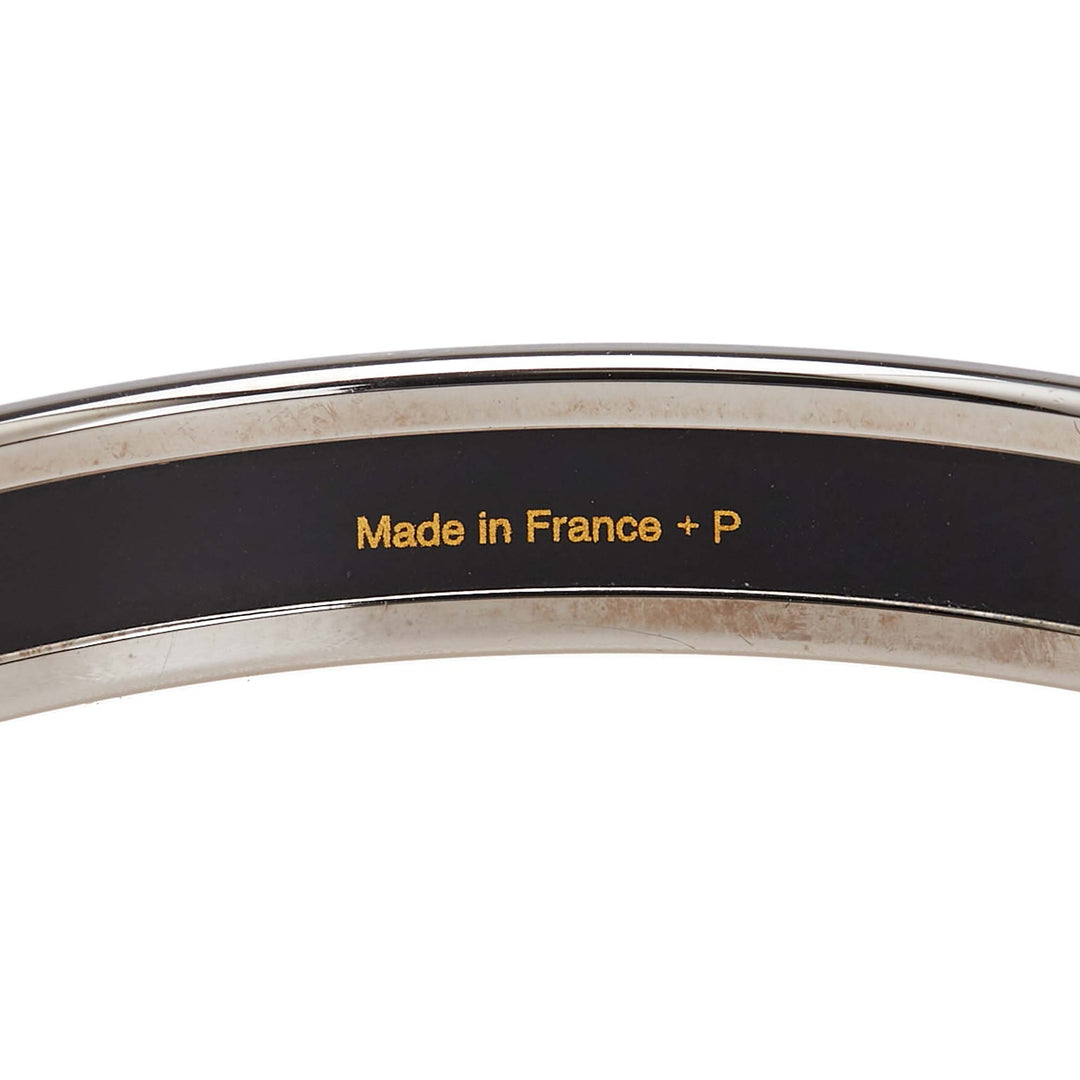 Hermès Narrow Caleche Enamel Bangle 62 Orange – GABY PARIS Authentique