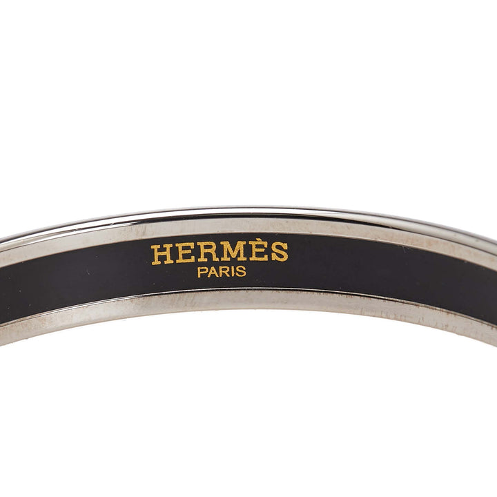 Hermès Narrow Caleche Enamel Bangle 62 Orange – GABY PARIS Authentique