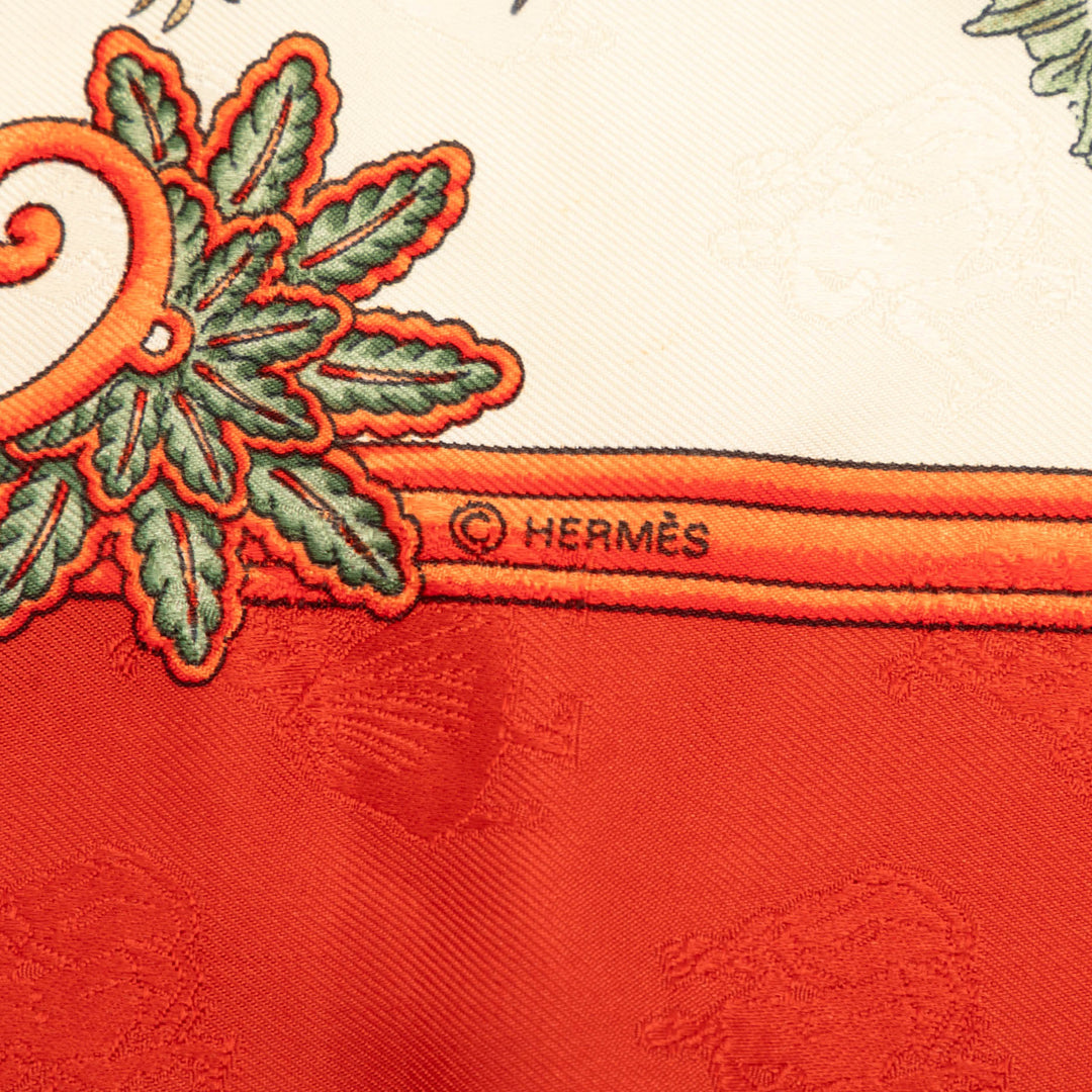 Hermès Joies d Hiver Foulard 90 Soie