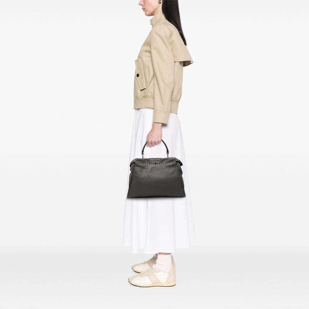 Fendi Medium Cuir de veau Peekaboo Iconic Sac