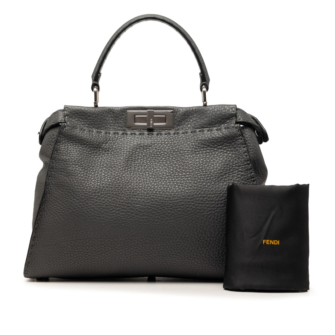Fendi Medium Cuir de veau Peekaboo Iconic Sac