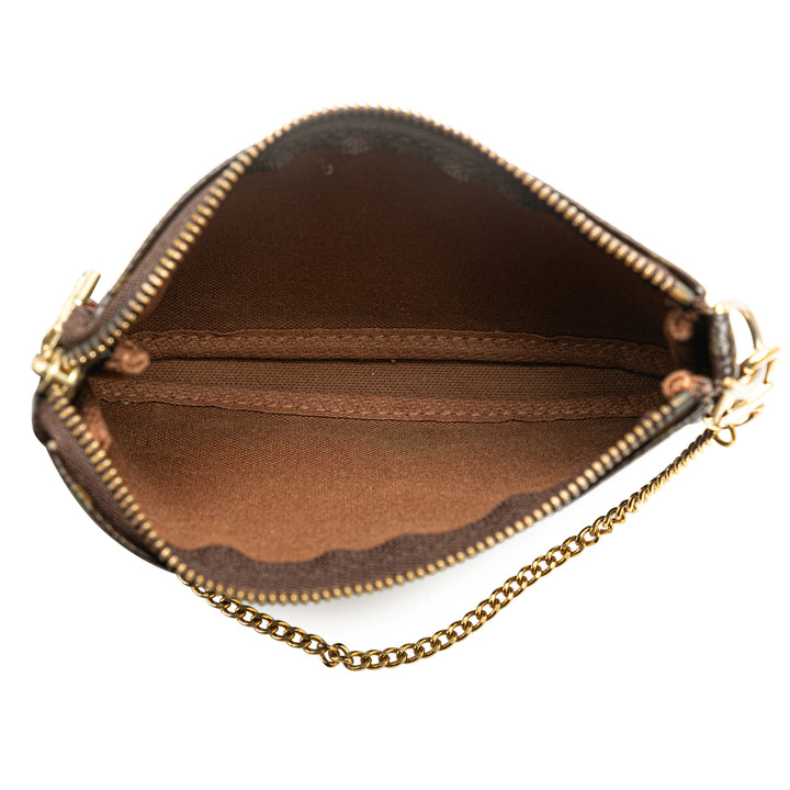 Monogram Mini Pochette Accessoires Brown - Gaby Paris