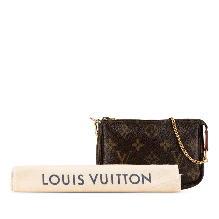 Monogram Mini Pochette Accessoires Brown - Gaby Paris