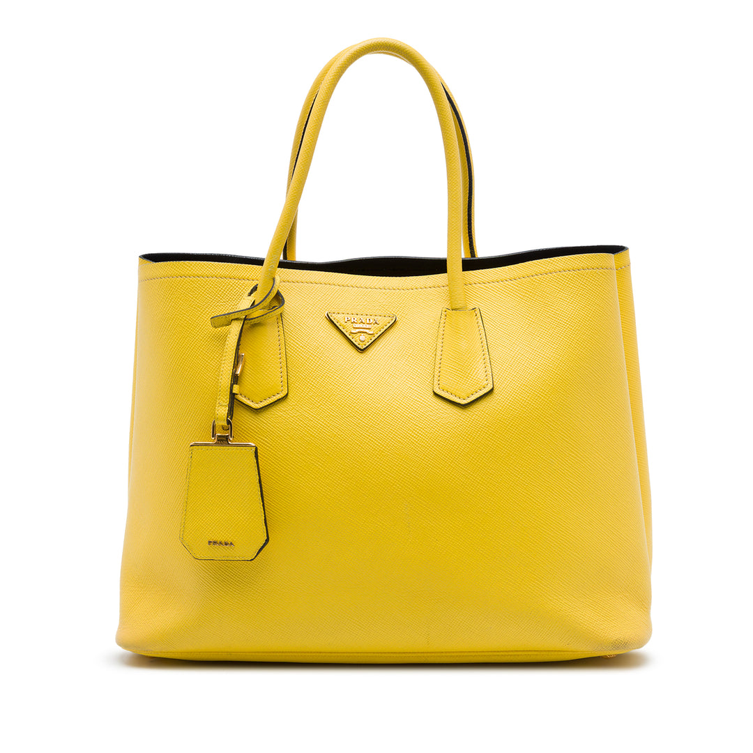 Prada Medium Saffiano Cuir Double Sac