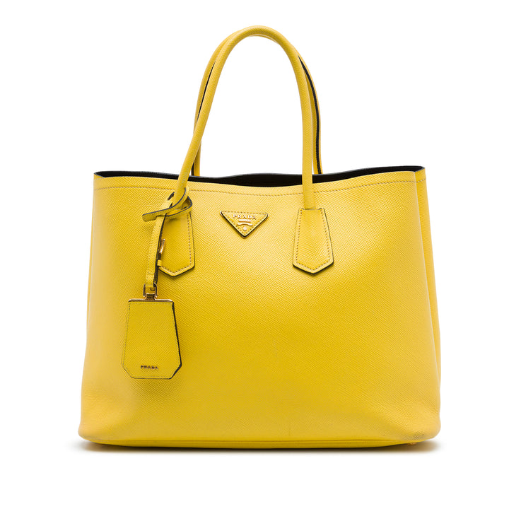 Prada Medium Saffiano Cuir Double Sac