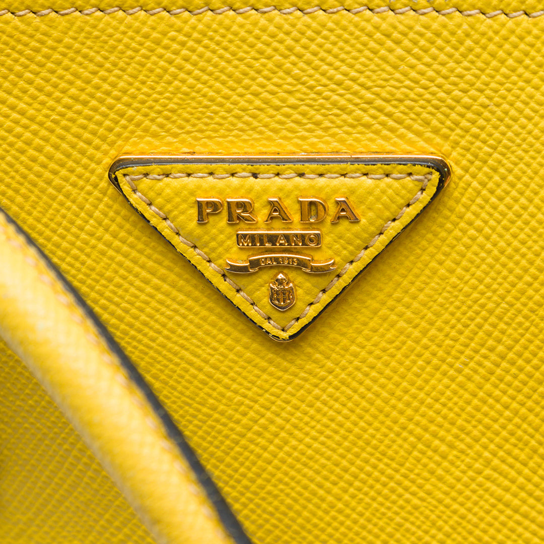 Prada Medium Saffiano Cuir Double Sac