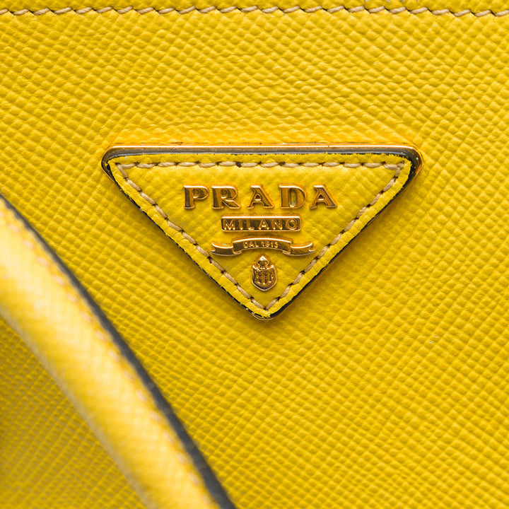 Prada Medium Saffiano Cuir Double Sac