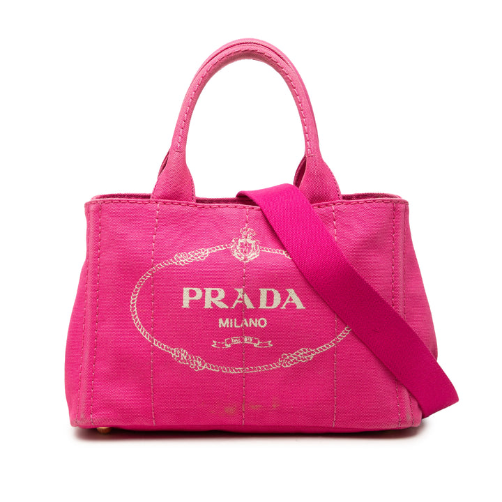 Canapa Logo Cabas Petit Rose