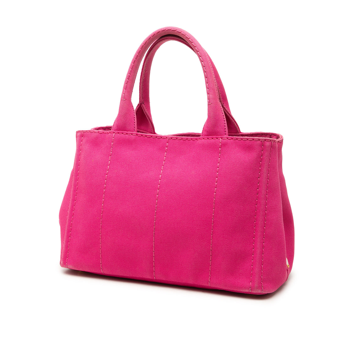 Canapa Logo Cabas Petit Rose