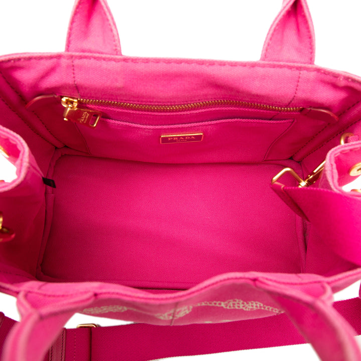 Canapa Logo Cabas Petit Rose