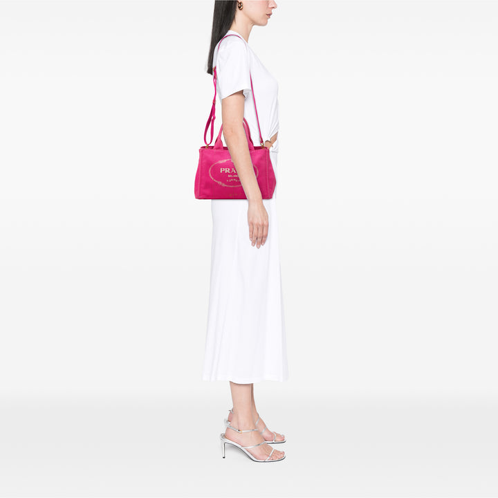 Canapa Logo Cabas Petit Rose