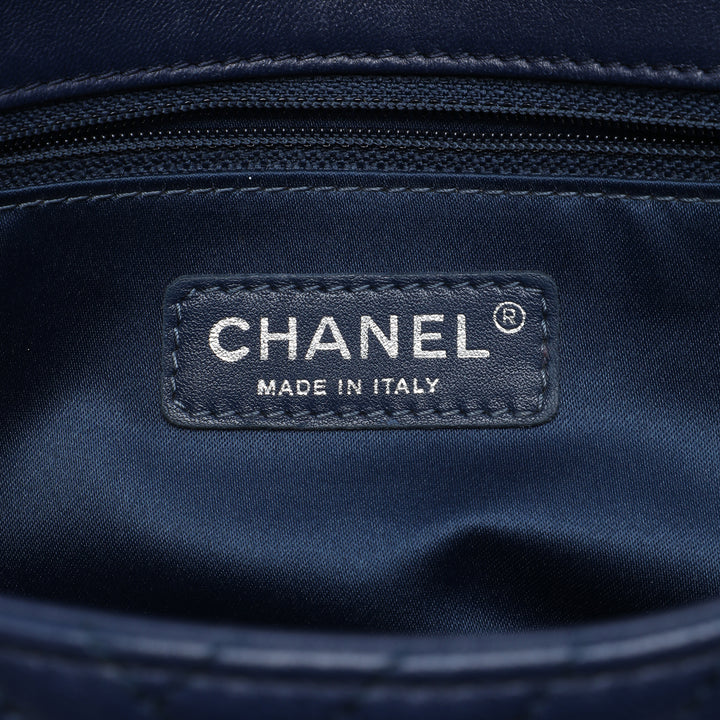 Chanel CC Crossing à rabat Moyen Cuir d'agneau