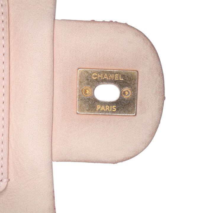 Chanel Jumbo Matelassé Cuir de veau Triple Surpiqué à rabat